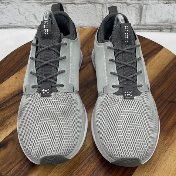 Kuru Atom Cloud Womens Sz. 9 M Gray White Pain Relief Walking Comfort Shoes - Picture 9 of 15